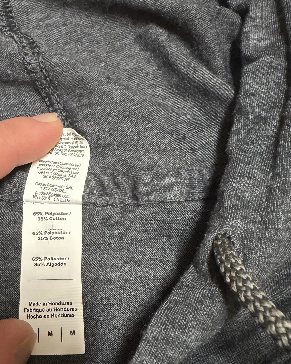 Moab Utah Established 1902 Heather Gray Unisex Pullover by Anvil Size M