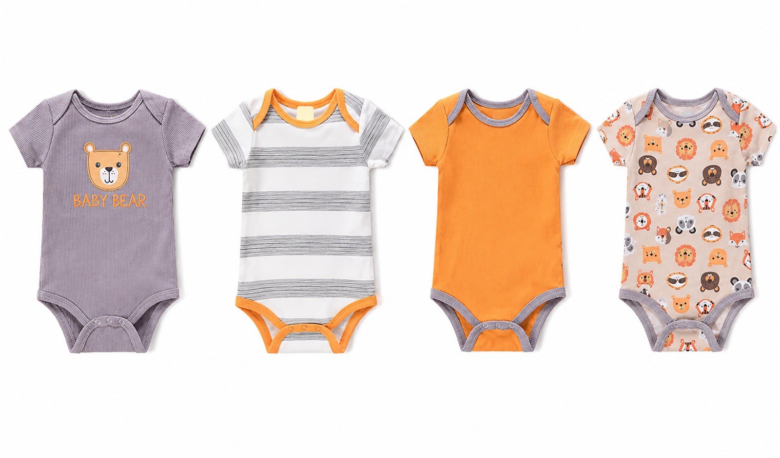 4 piece Baby Romper Clothing 100% cotton 3 Months