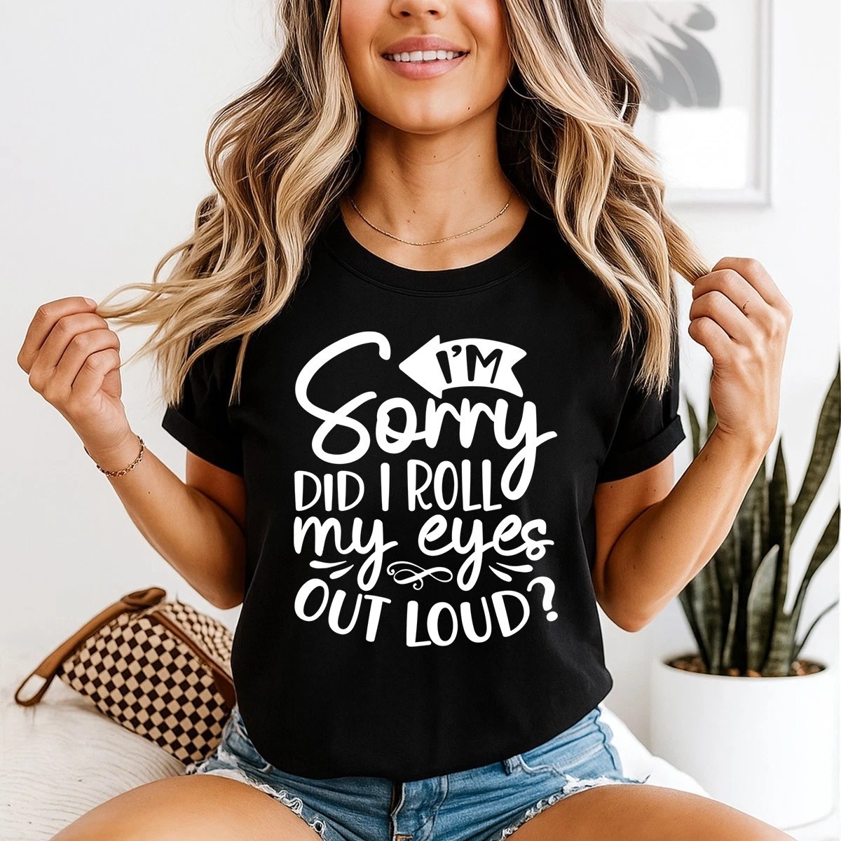 Sarcastic Women’s T-Shirt Funny Attitude Graphic Tee