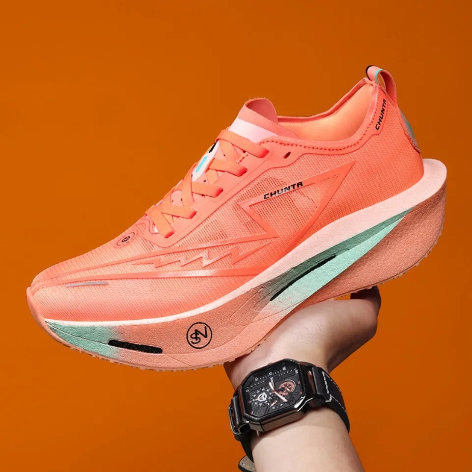Running Shoes Carbon Plate Lightweight Breathable Men Women Athletic Sneakers