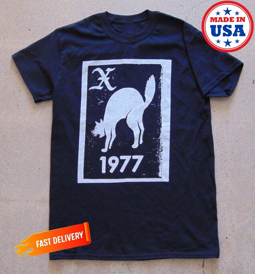 X Band 1977 Collection Cat Funny Gift For Fan S to 5XL T shirt BT8373