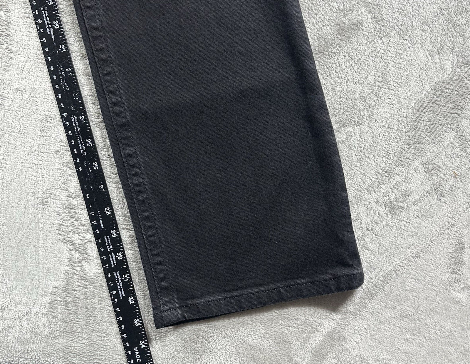 Wrangler Willow Ultimate Riding Jeans Women 34×34 (Actual 37×33.5) Black Stretch