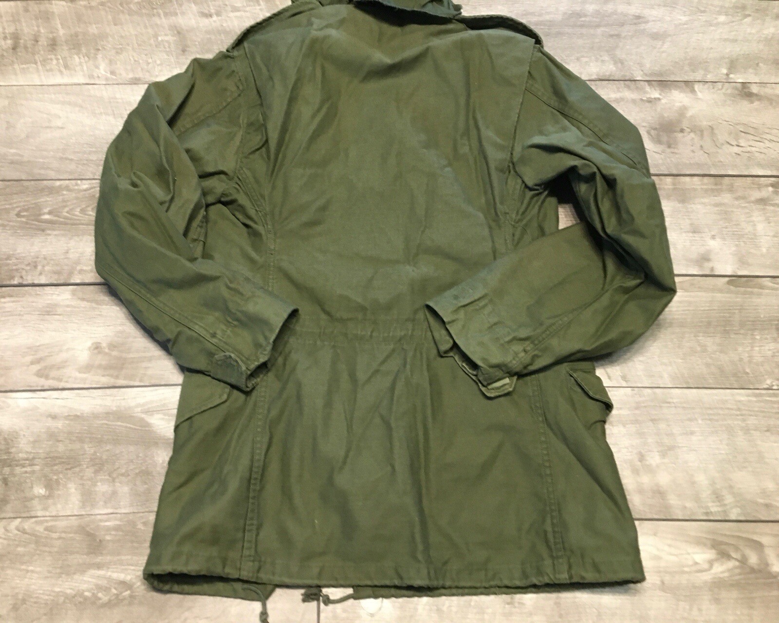 Winfield Mfg US Army Air Force Cold Weather Jacket Size XSmall OG-107 Field Vtg