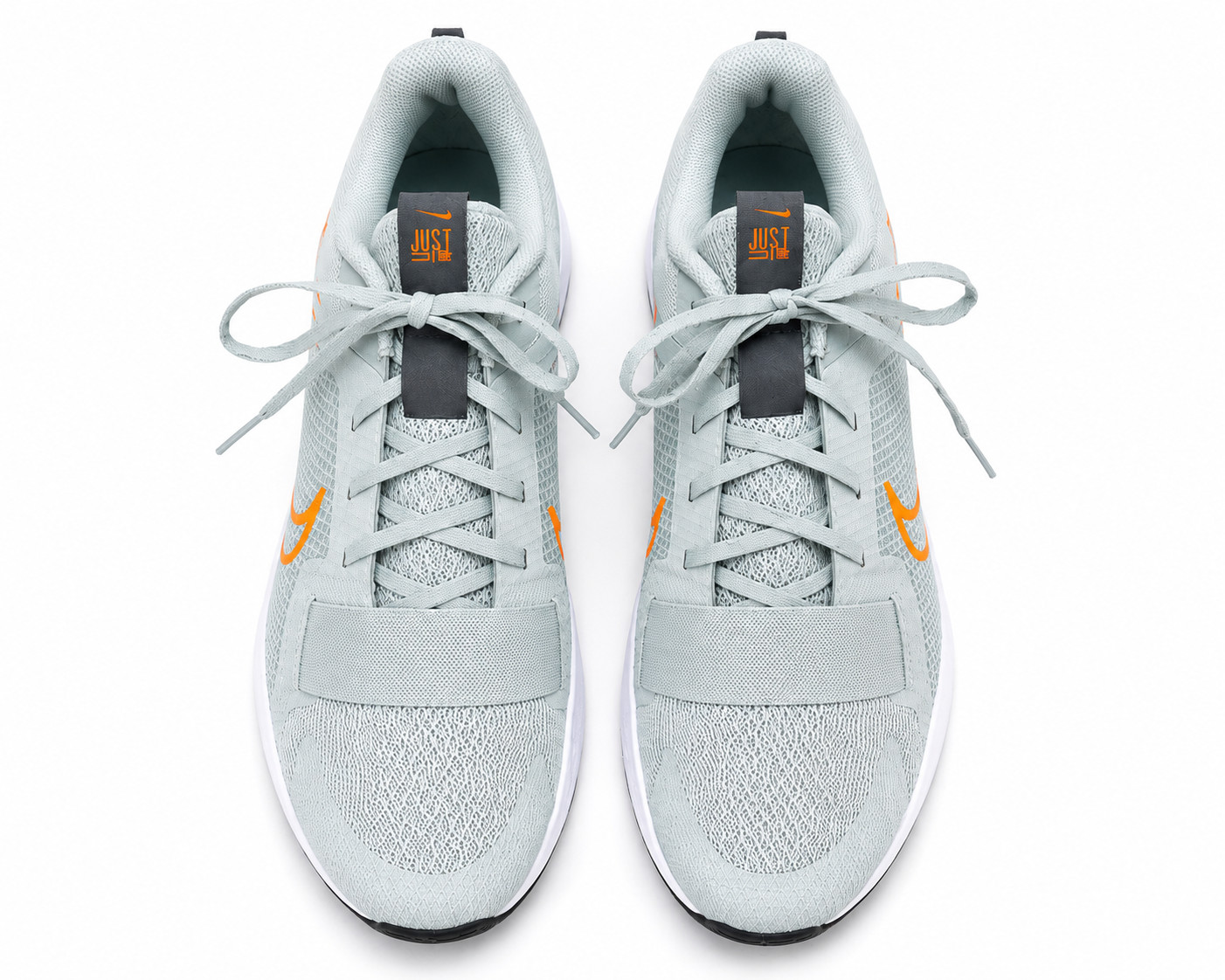 Nike MC Trainer 3 Men’s Training Shoes Size 11 Gray Orange Gym Sneakers Excelle