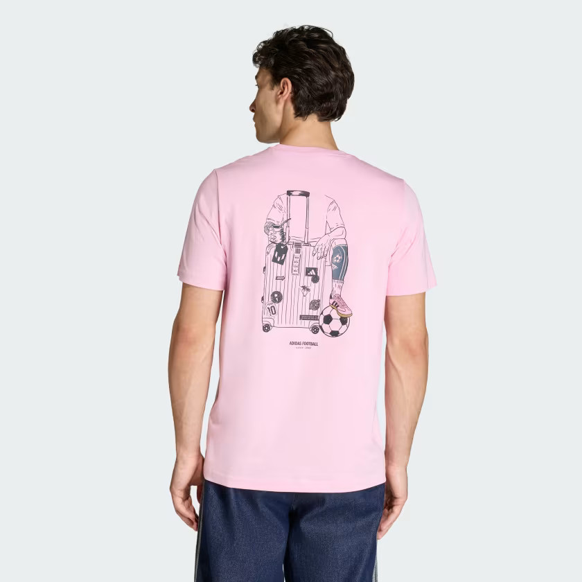 adidas men MESSI FUN GRAPHIC T-SHIRT