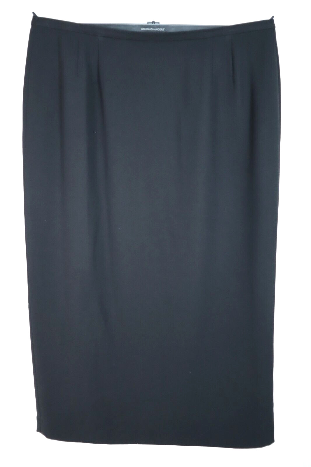AUGUST MAX WOMAN Women’s Acetate Polyester Long Pencil Skirt Black 16W Plus