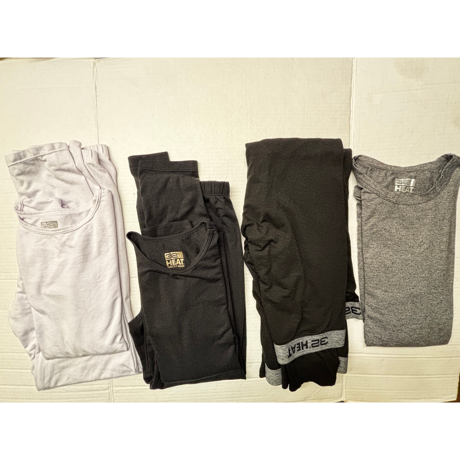 32 degrees Thermal Baselayer Bundle Kids &Adult |Tops Bottoms|Winter Warm Unisex