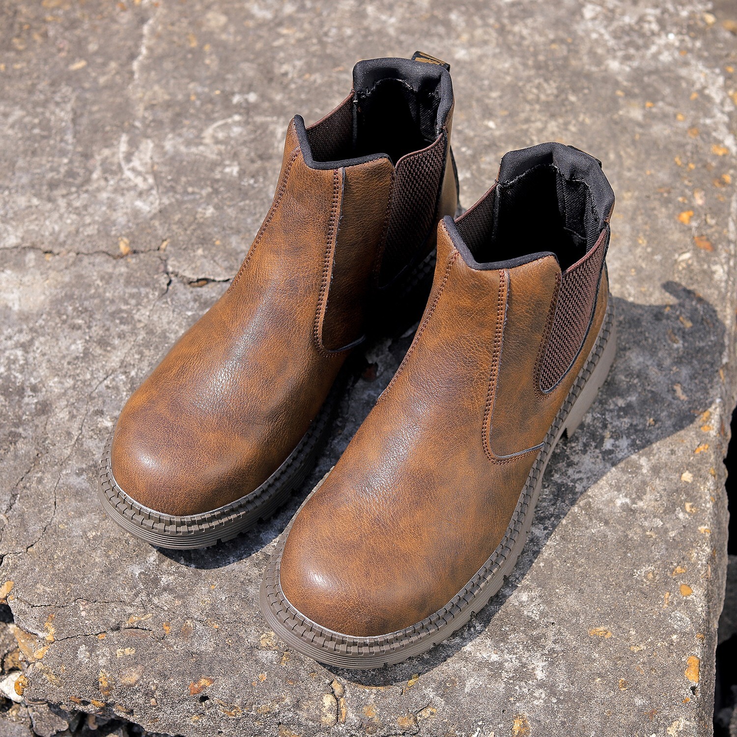 Steel Toe Shoes For Men Work Boots Puncture-Proof Safety Shoes Protective Shoes