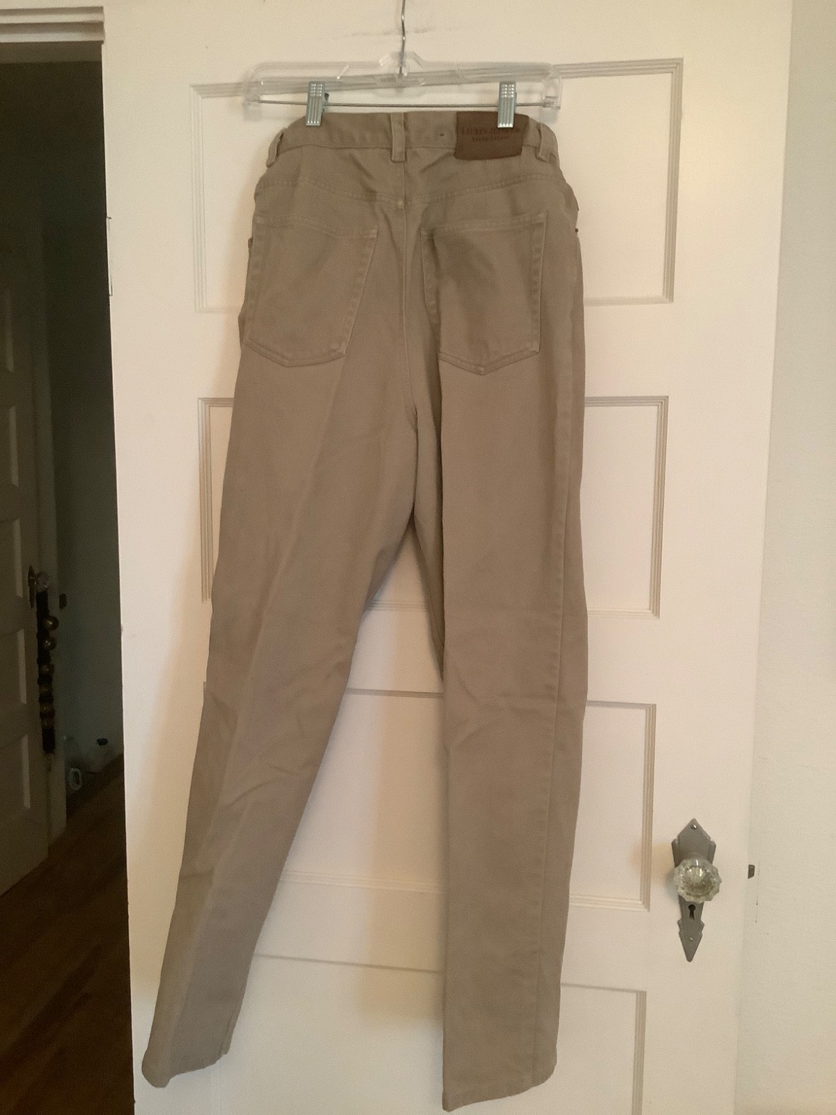 Ralph Lauren Ladies 8 dark khaki jeans pants