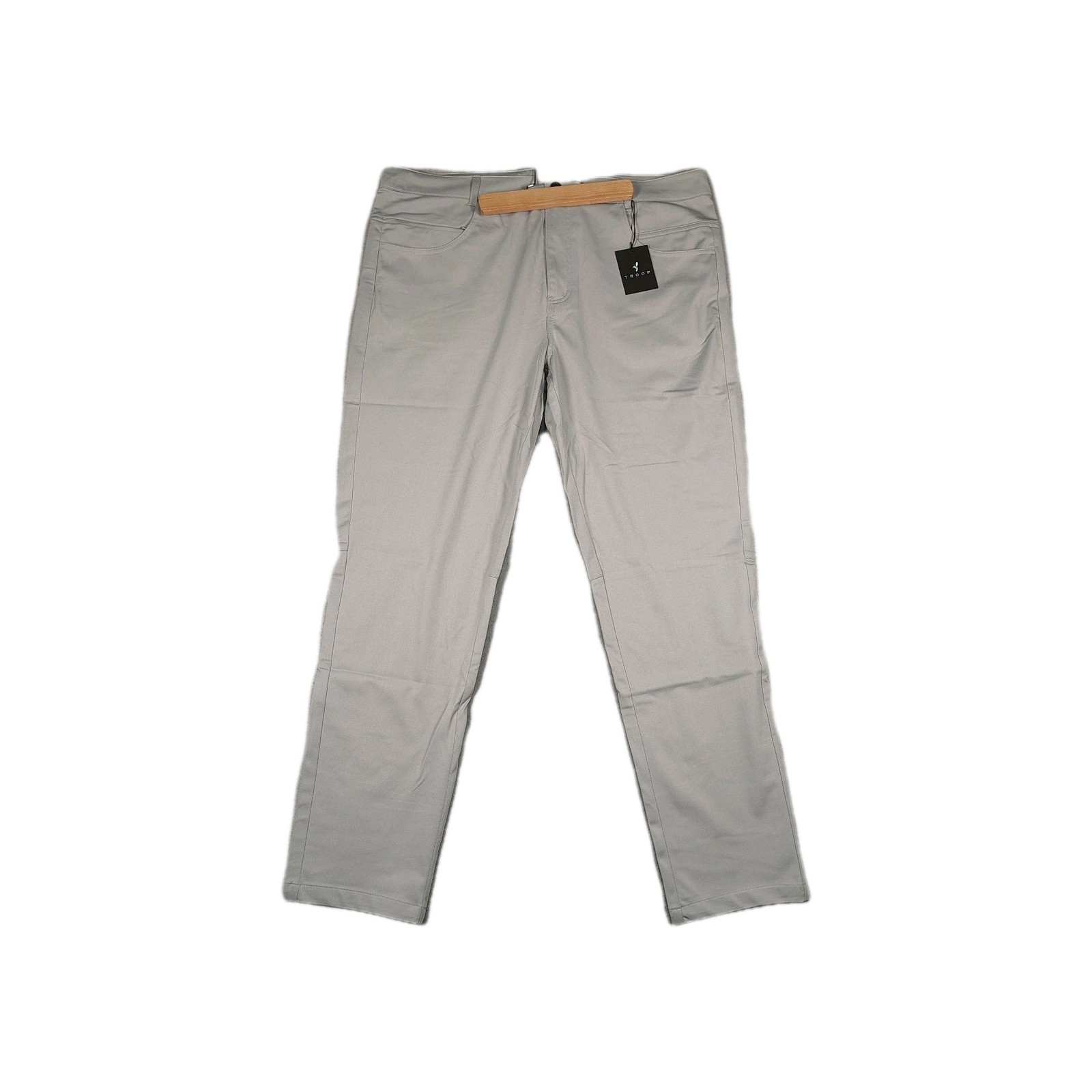 Troop Mens 2XL Slate Grey Performance Stretch Pants Athletic Outdoor NWT EUC…