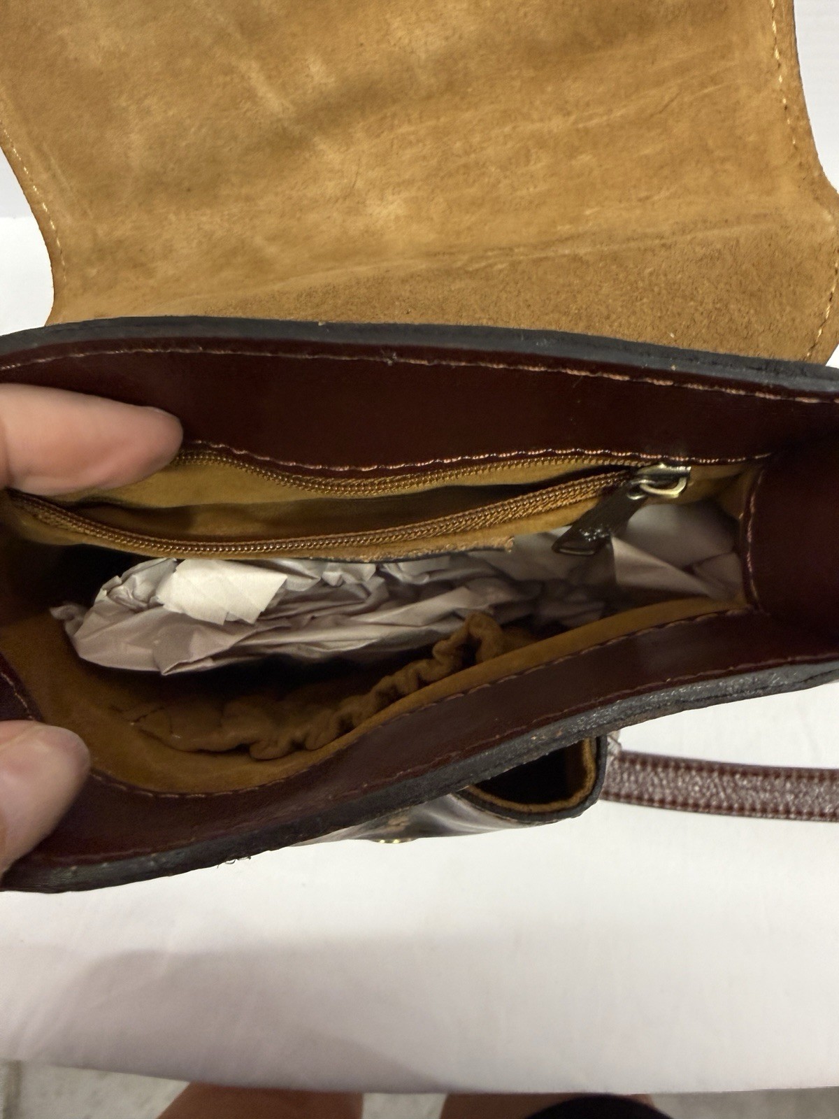 PATRICIA NASH CASCINA Leather Adjustable Crossbody ENGLISH COUNTRY GARDEN NEW