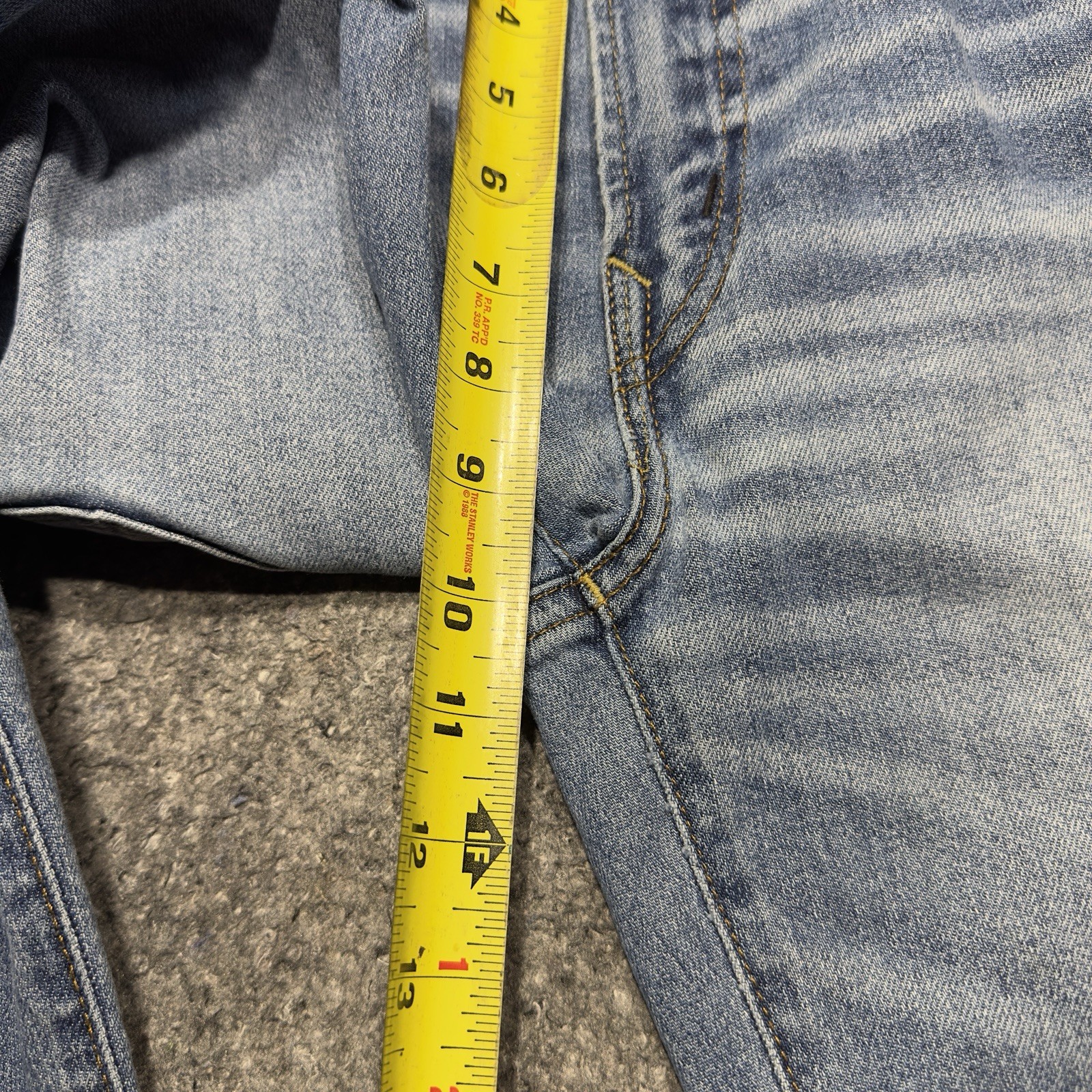 American Eagle Airflex+ Jeans Mens 31×32 Blue Stretch Waist Atheletic Skinny