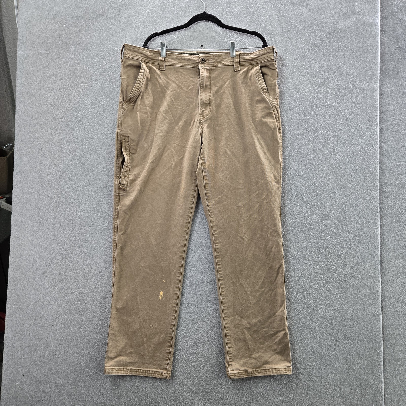 Legendary Outfitters Men Pants 38X32 Khaki Chino Canvas Work 31″ Inseam