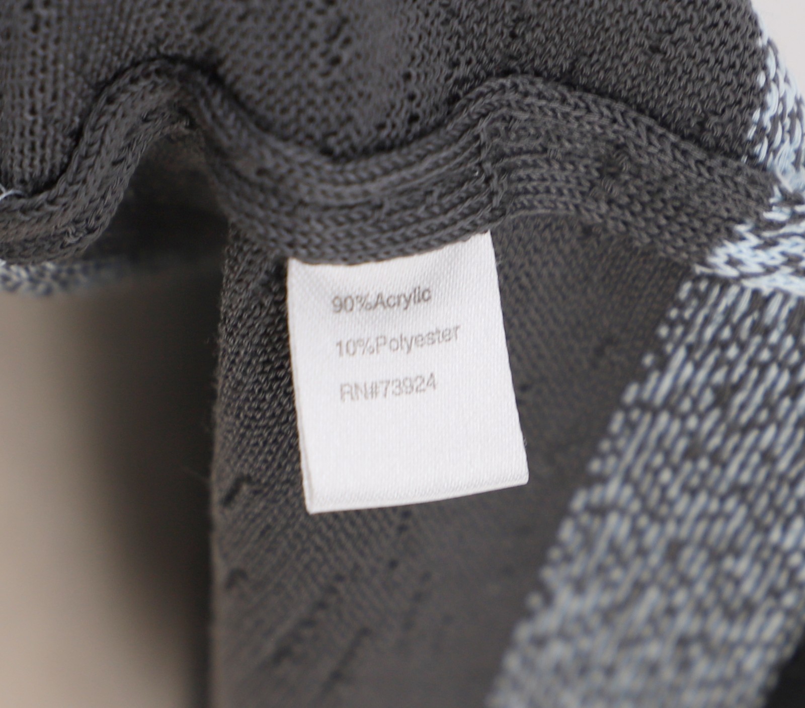 MING WANG Geometric Open Front Knit Cardigan Jacket Size L