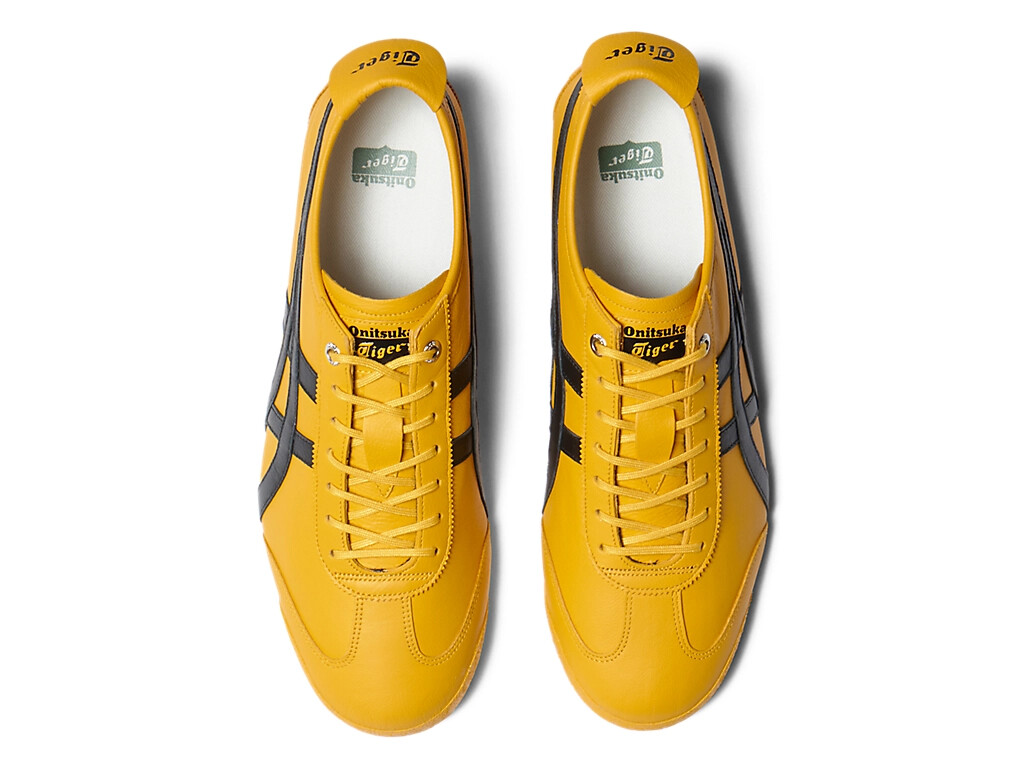 Onitsuka Tiger Mexico 66 SD 1183A872-752 Yellow Black Sneakers New Box