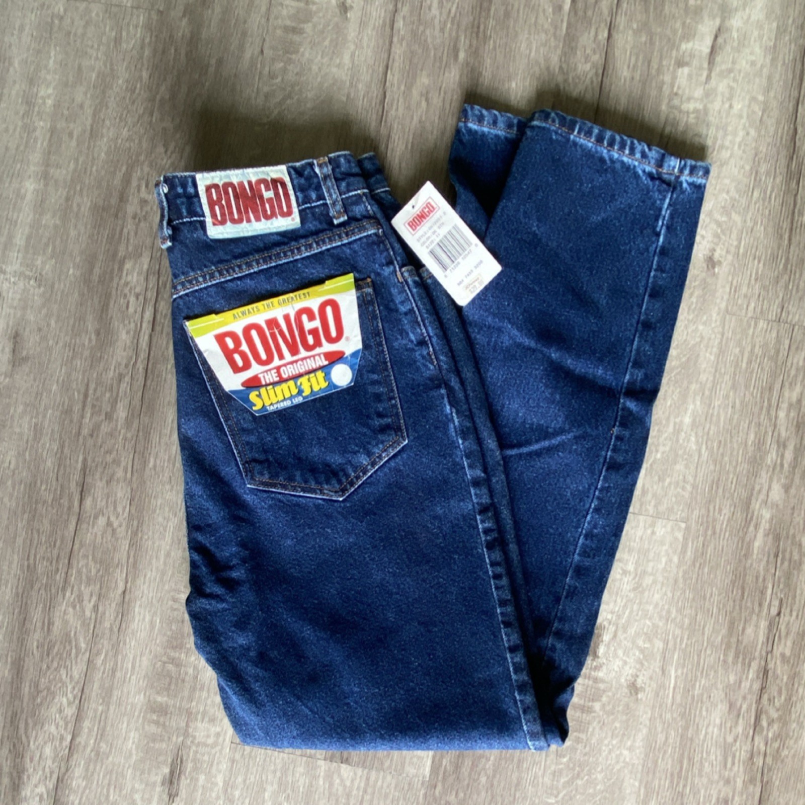 Bongo The Original Slim Fit Tapered Vintage 80s Juniors 11 Long