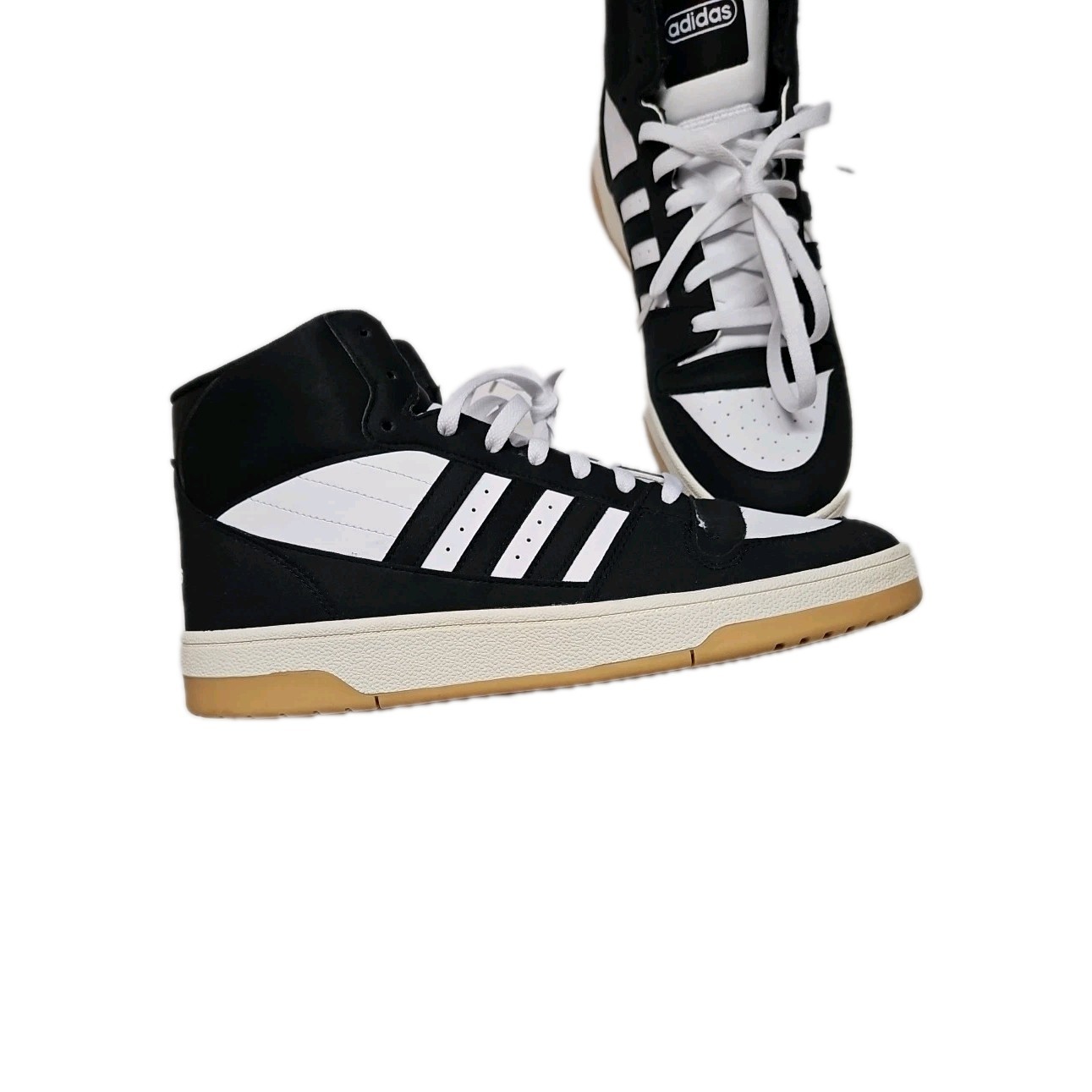 Adidas Break Start Mid Core Black Cloud White – IH7973 Size 10 1/2