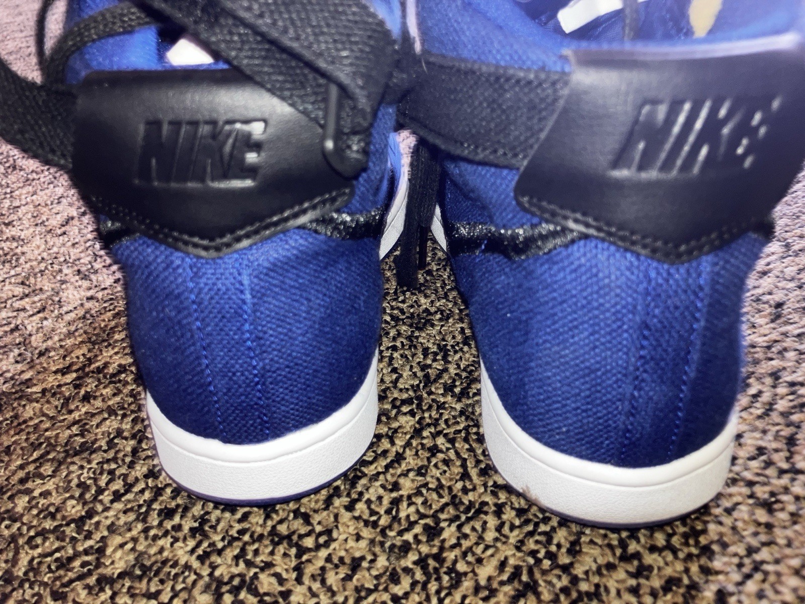NIKE STUSSY X Men Vandal High Sneakers DX5425 400 SZ Men 6.5 Women 8