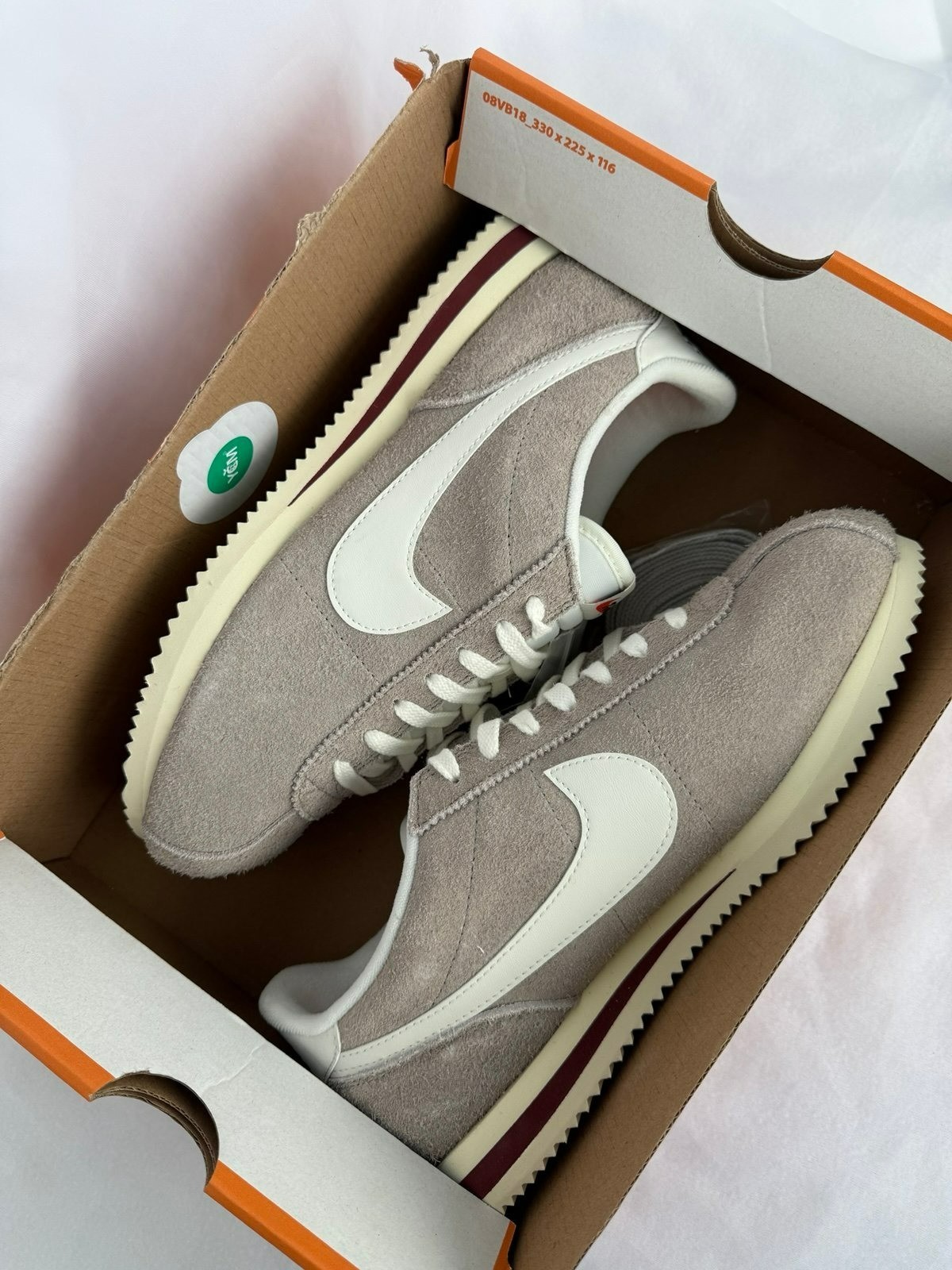 9.5 MEN’S NIKE CORTEZ LIGHT BROWN / SAIL HF3142-001 SNEAKERS SPORTSWEAR LOW