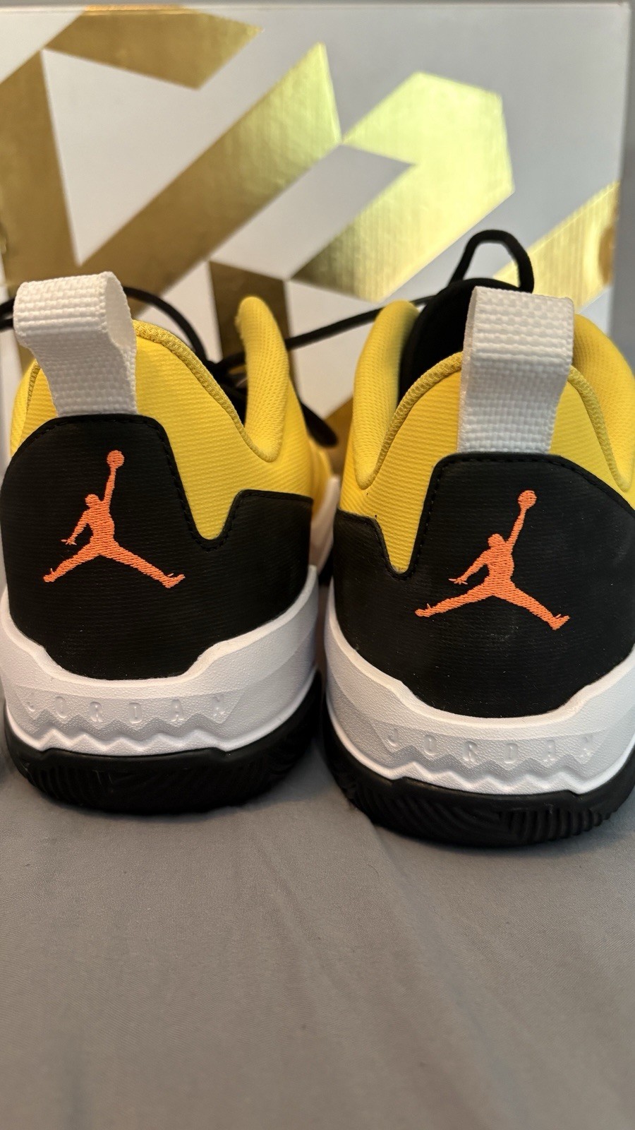Jordan Air Jordan One Take 4 Tour Yellow/Black/White Basketball Shoes DO7193-700