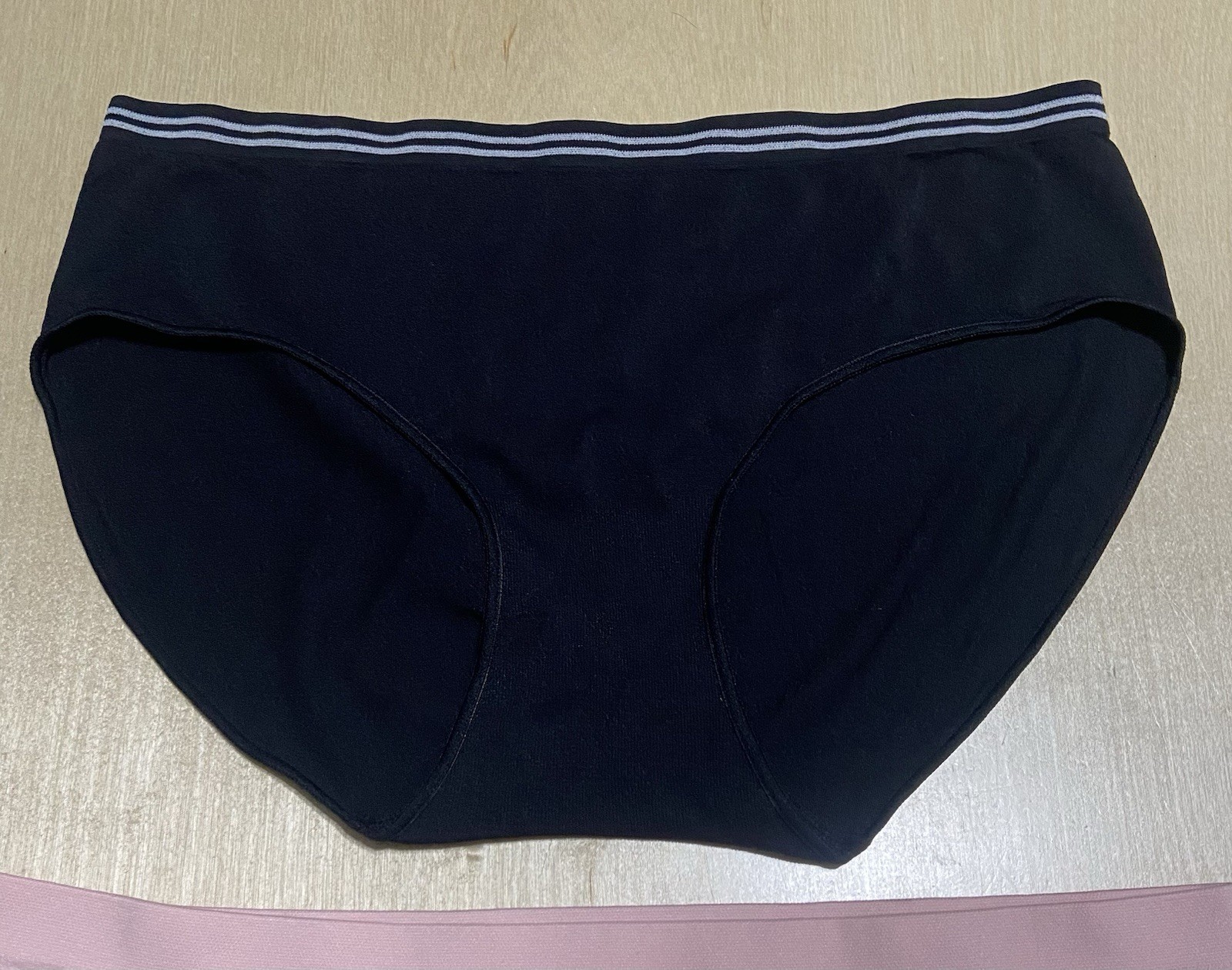 Auden Women’s Size Large (12-14) Soft Nylon Blend Hipster Panties 3 Pack