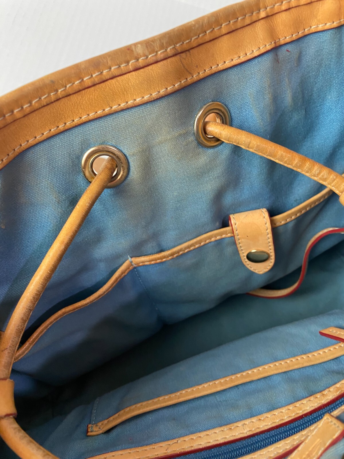 Dooney Bourke Rainbow Logo Monogram Retro GRAFICA Graffiti Leather Satchel Bag