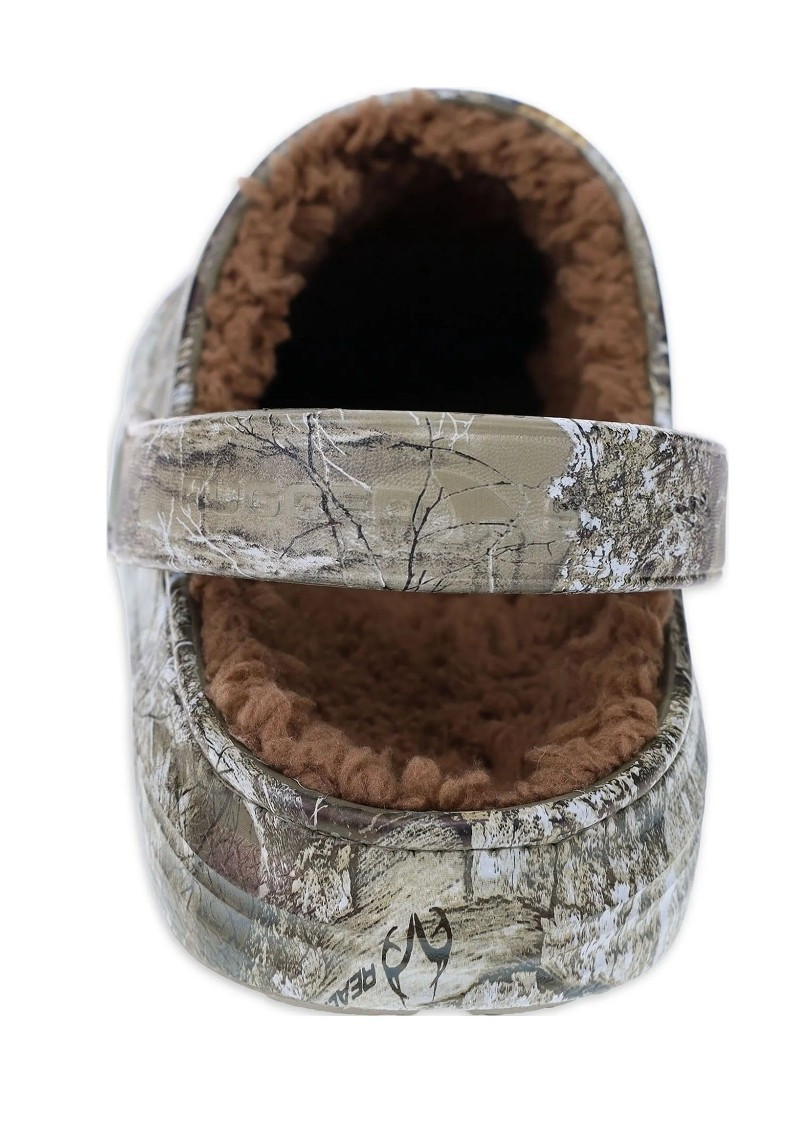 Rugged Shark Men’s Realtree Edge Camo Slip-on Lined EVA Clog Slippers Shoe: 8-13