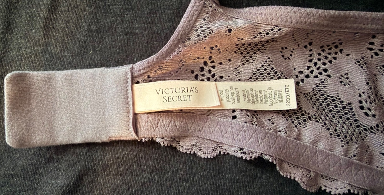 Dream Angels Wicked Unlined Lace Balconette Bra 32DD 2 Pack