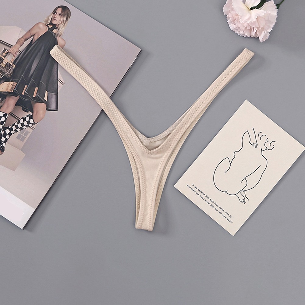 Easily Pair This Women’s Cotton Low Waist Thong with Any Outfit Choice