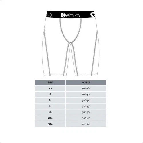New 5 Pack Ethika Men’s The Staple Boxer Briefs (Random color)