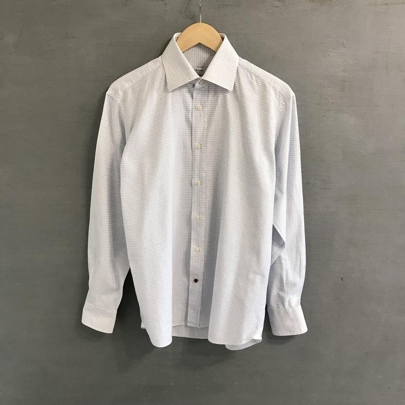Men’s Carrel shirt white cotton 40/L/48