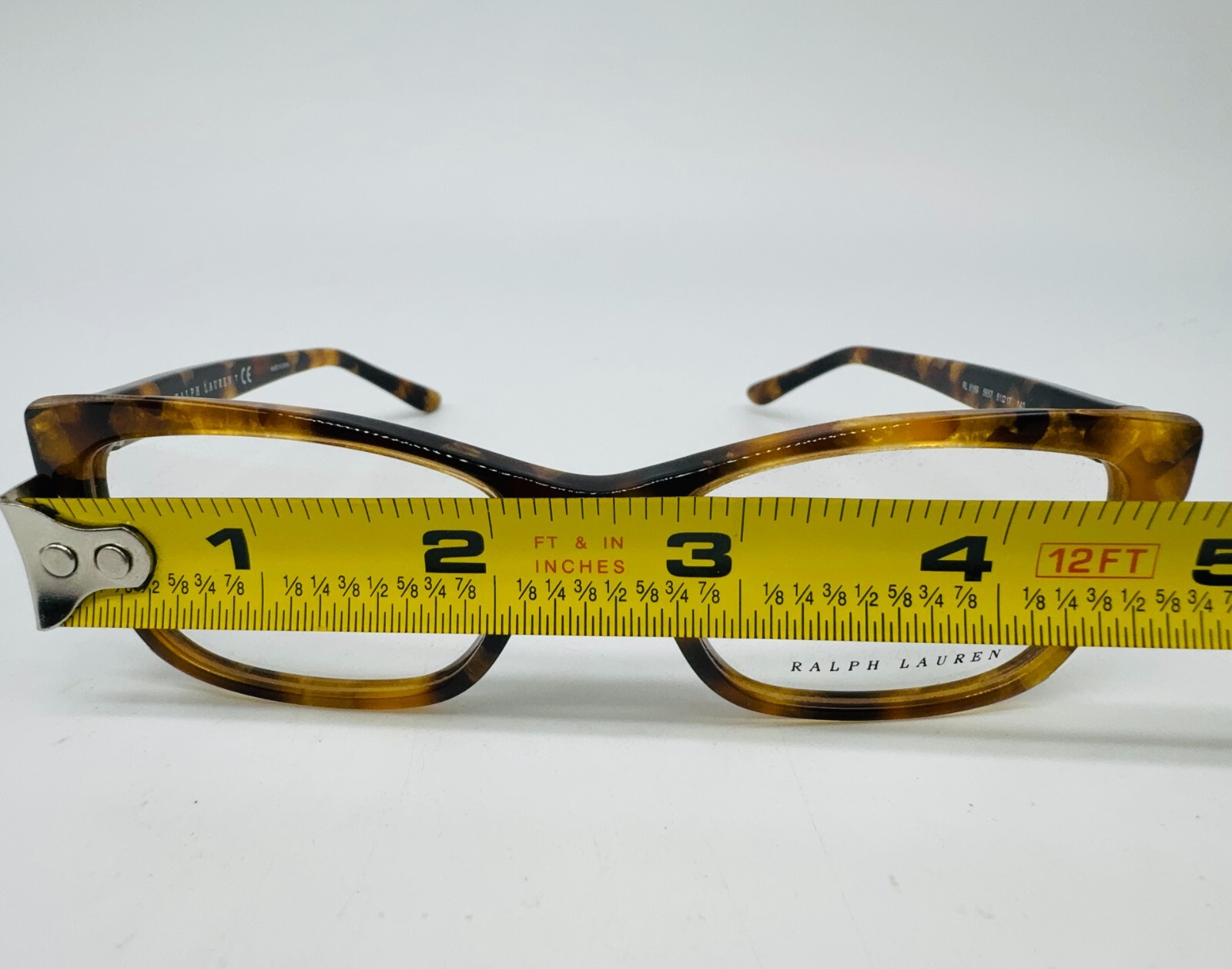 RALPH LAUREN RL 6169 5657 WOMAN EYEGLASSES 51-17-140 mm HAVANA GOLD ORIGINAL