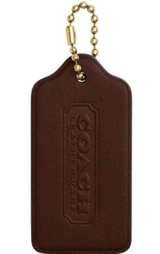 COACH XL HANGTAG