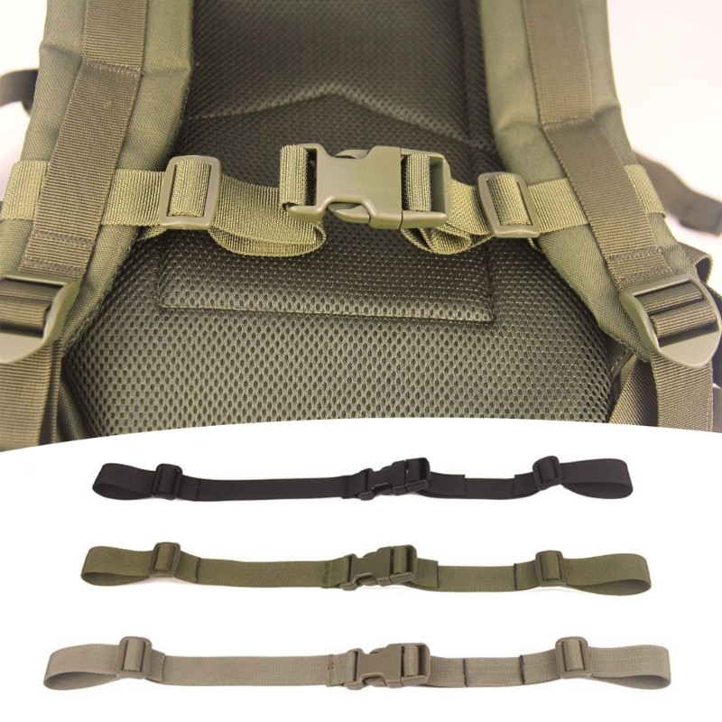 Adjustable Chest Strap Backpack Strap Fastener Outdoor Shoulder Strap Fixed Bel