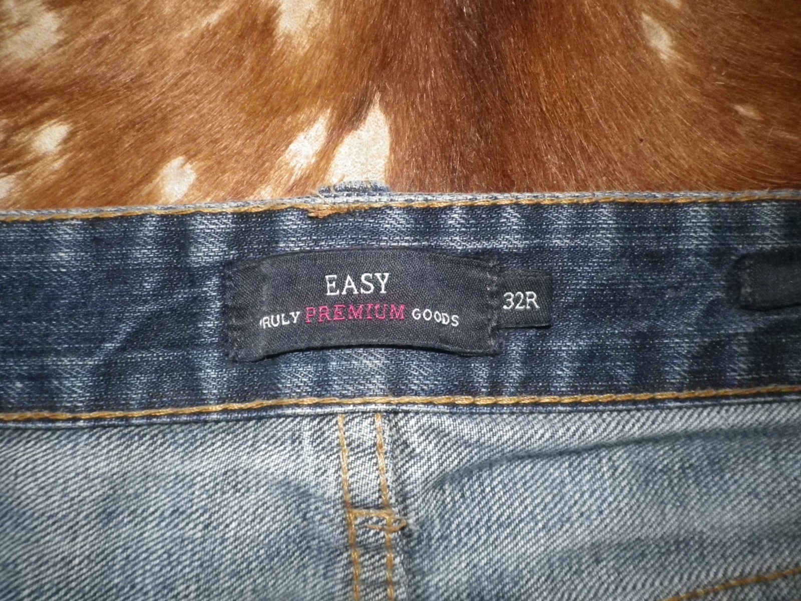 EASY Selvedge Denim Jeans 32″X29″