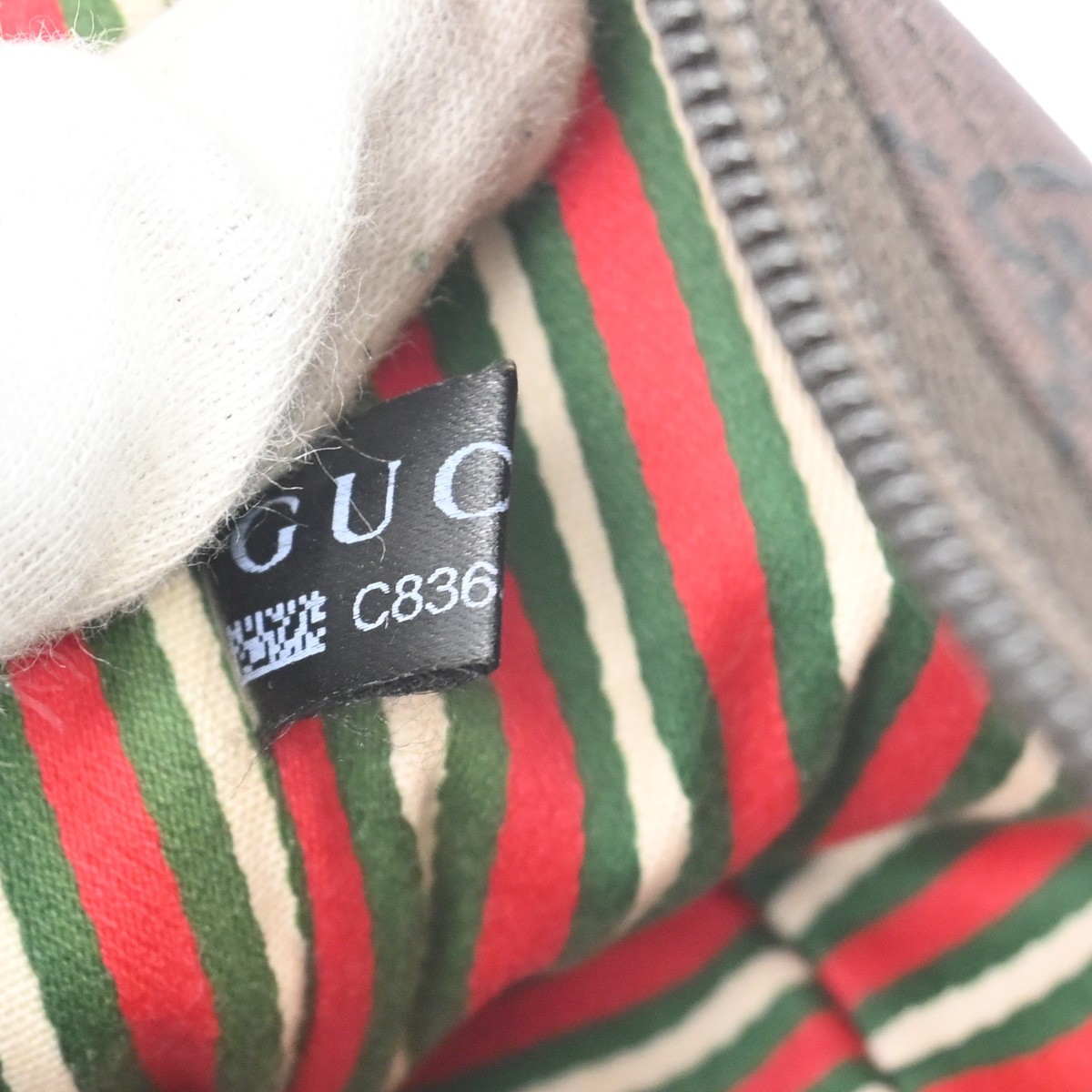 Best06 Gucci Brown Canvas GG Tote Handbag 257300 204046 BQ01177