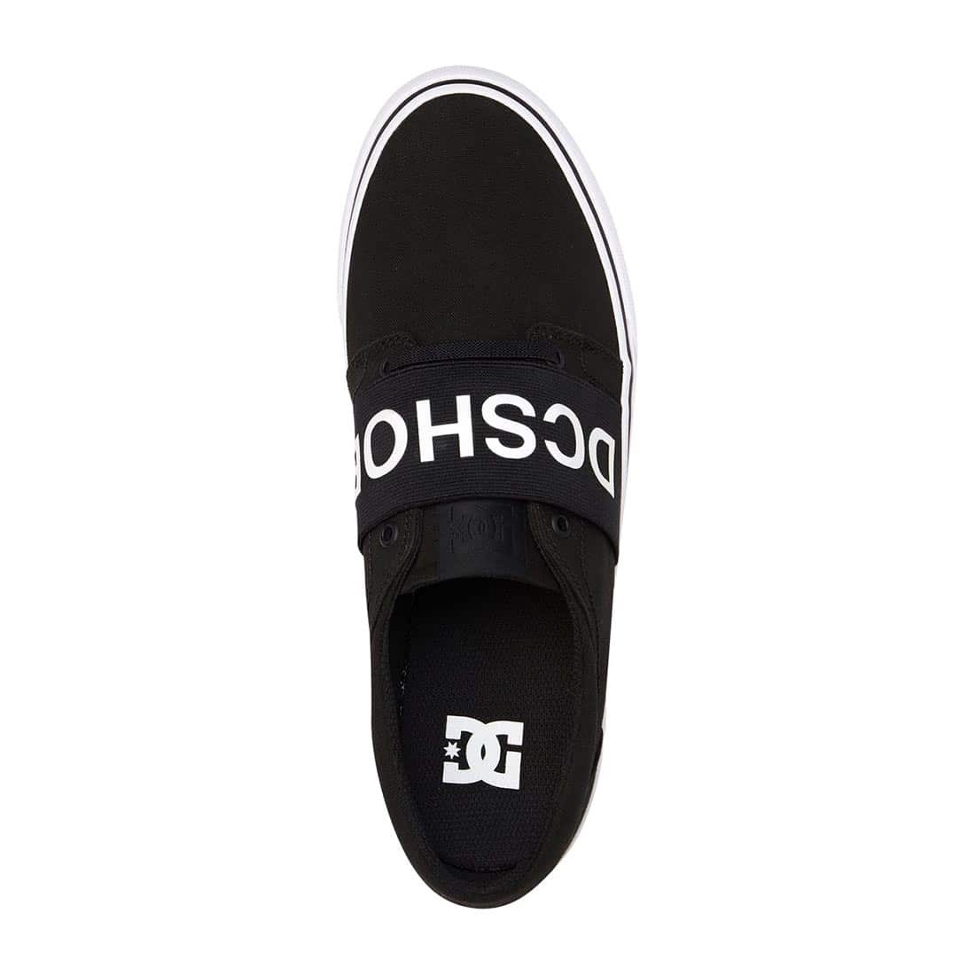 DC Trase TX Skate Shoes – Black Graphic
