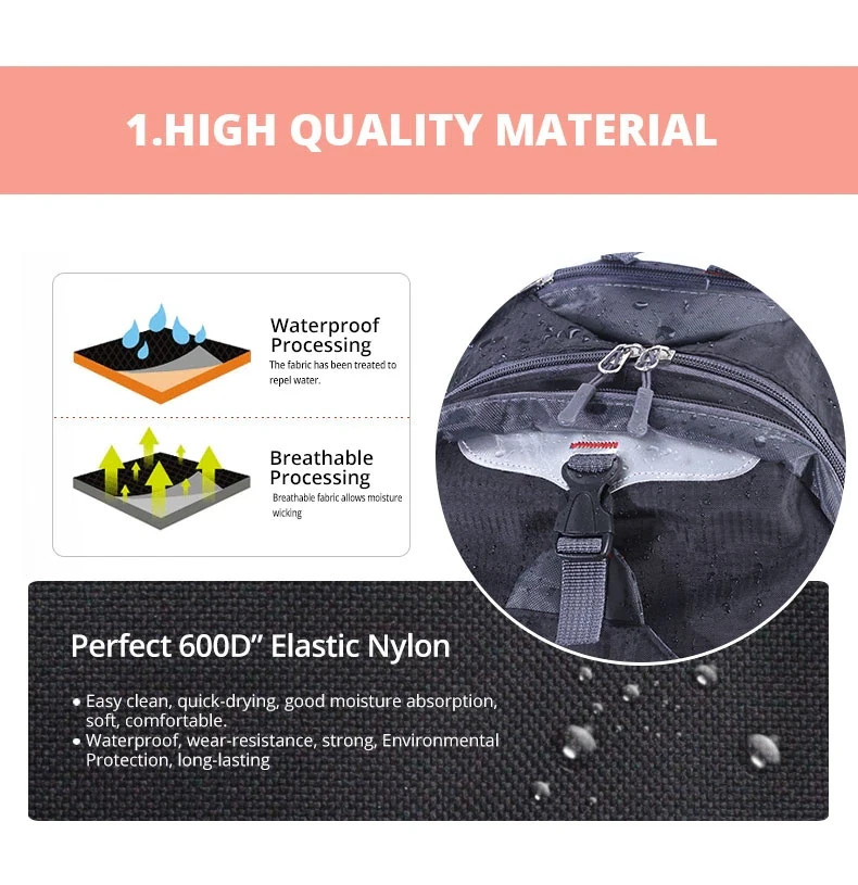 40L Men Women Travel Backpack Rucksack Camping Laptop Hiking School Book Bag