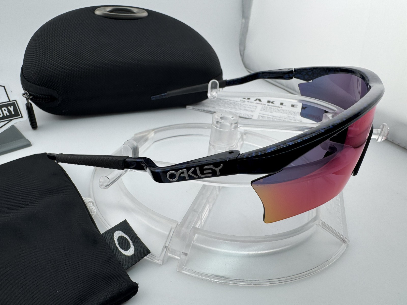 OAKLEY MUMBO BRAIN DEAD M FRAME PLANET X PRIZM ROAD HYBRID SUNGLASSES OO9435-07