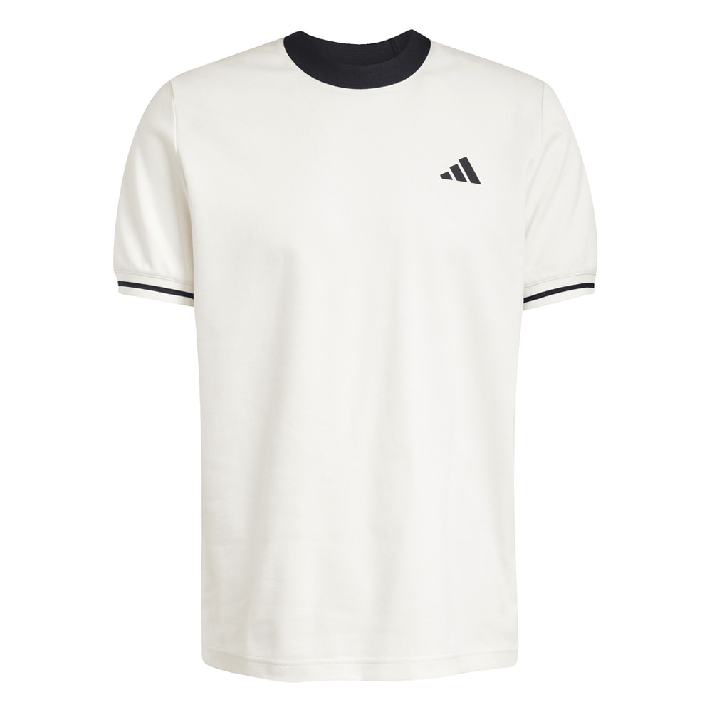 adidas Heritage Crew Neck Short Sleeve T-Shirt Mens White Casual Tops JC6742