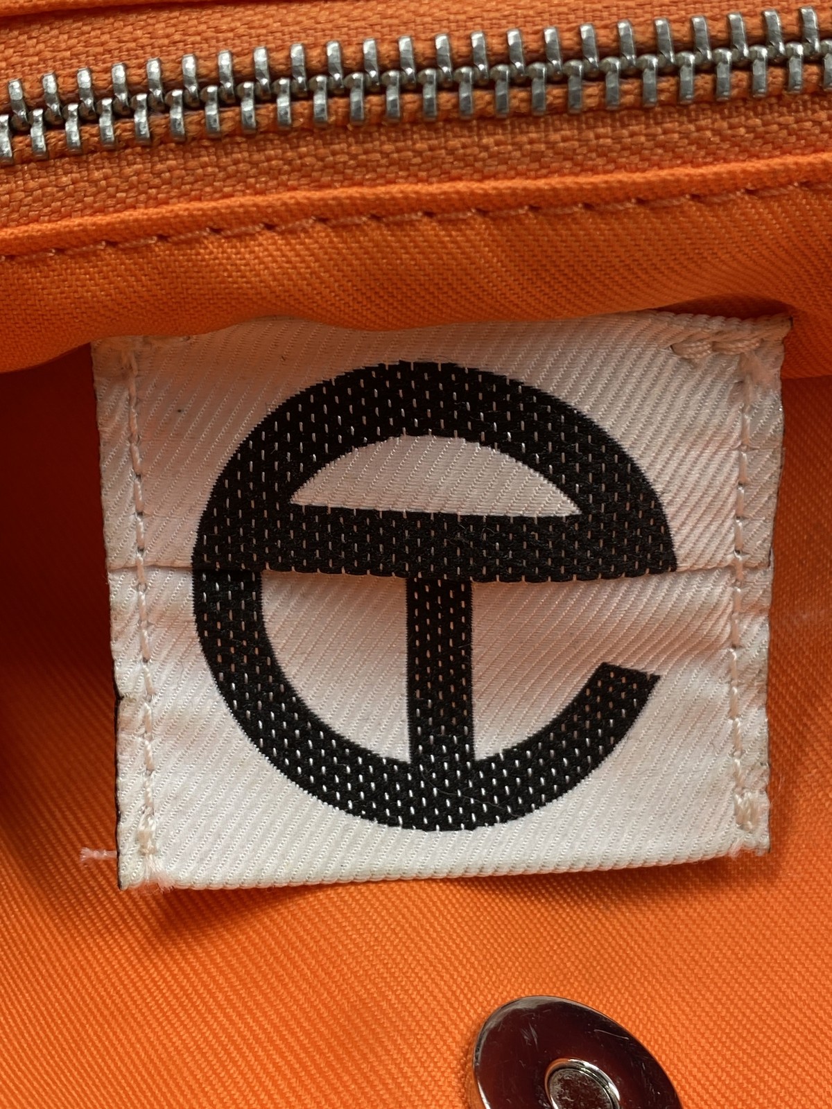 Telfar Orange Medium Tote Bag