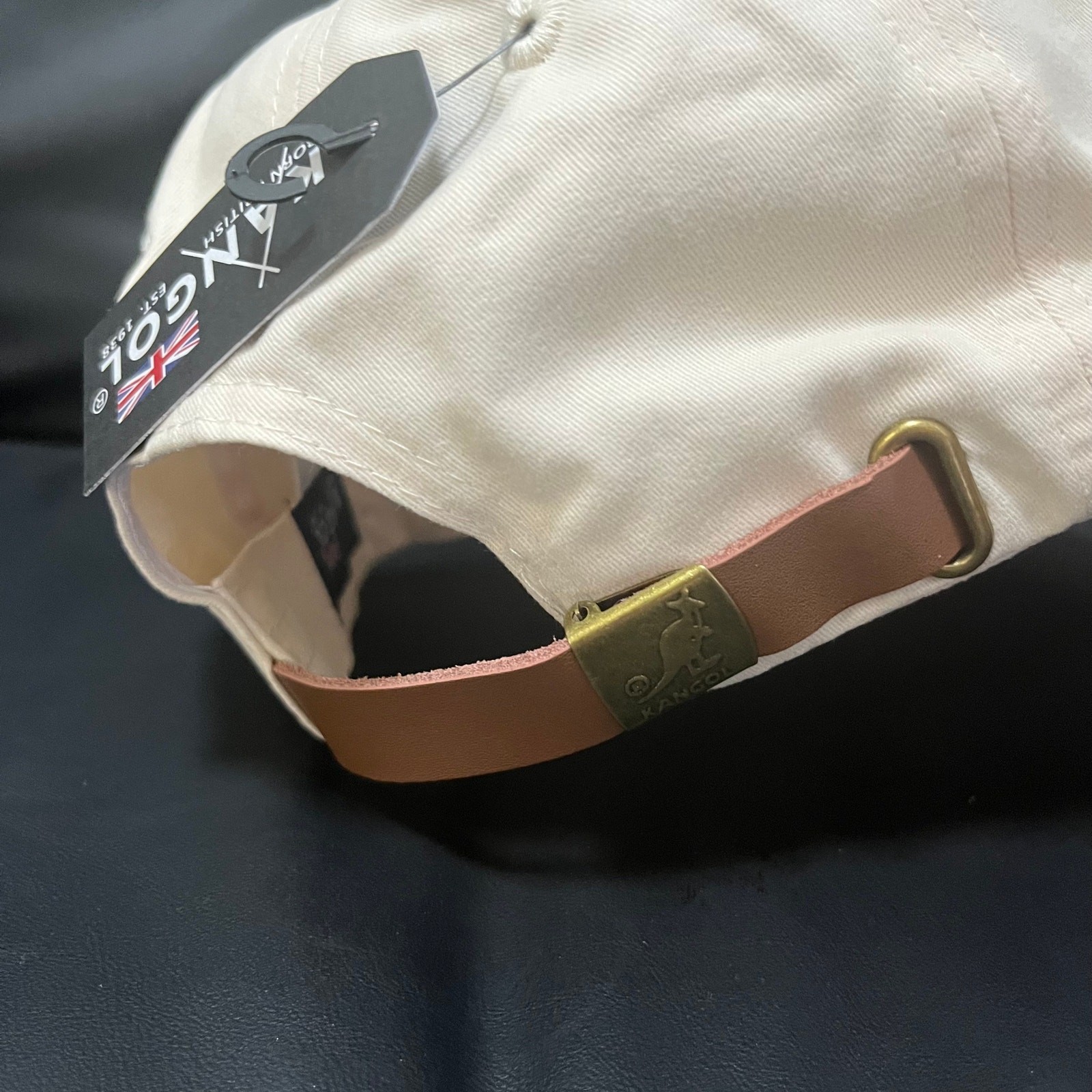 2 Pcs Kangol Baseball Cap Embroidered Logo Adjustable Cotton Dad Hat