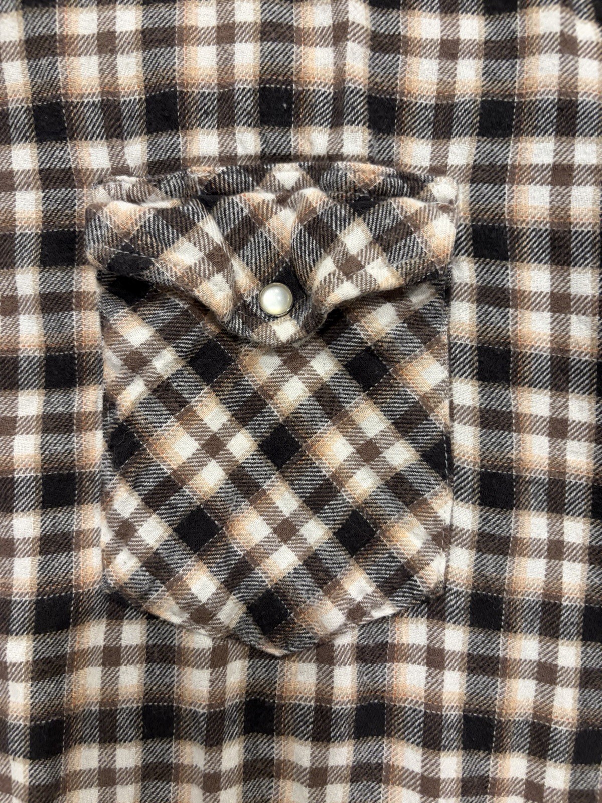 VTG Men’s XL Wrangler Flannel Plaid Shirt