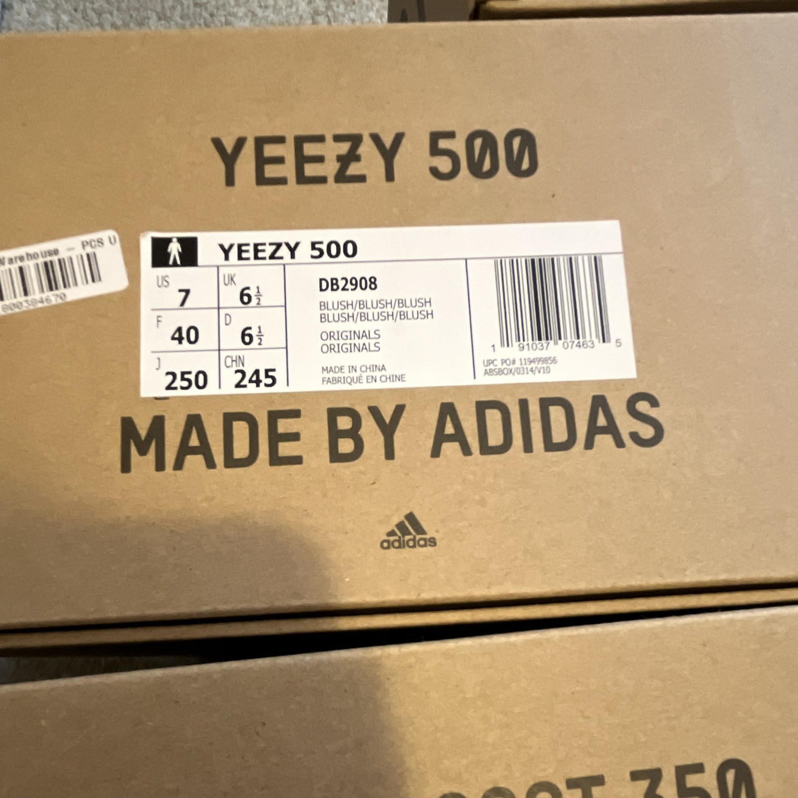 EMPTY BOXS adidas Yeezy Boost 350 V2 Zebra White/Core Black/Red 2017 EMPTY BOXS
