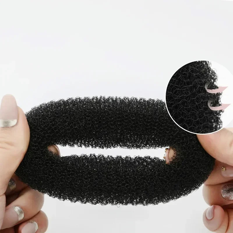 14CM Big Hair Bun Princess Donuts Meatball Headwear Hairs Accessories Headband