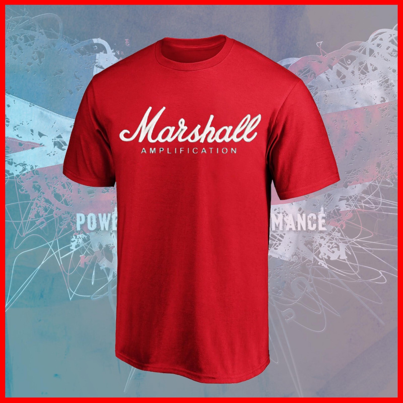 SALE!!! New Shirt Marshall Amplification Shirt All Size S-5XL