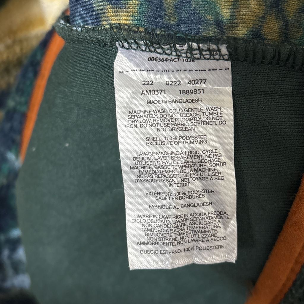 【Columbia】 Helvetia Half Snap Fleece Landscape ヘルベティア ハーフスナップフリース 風景柄 S-4446