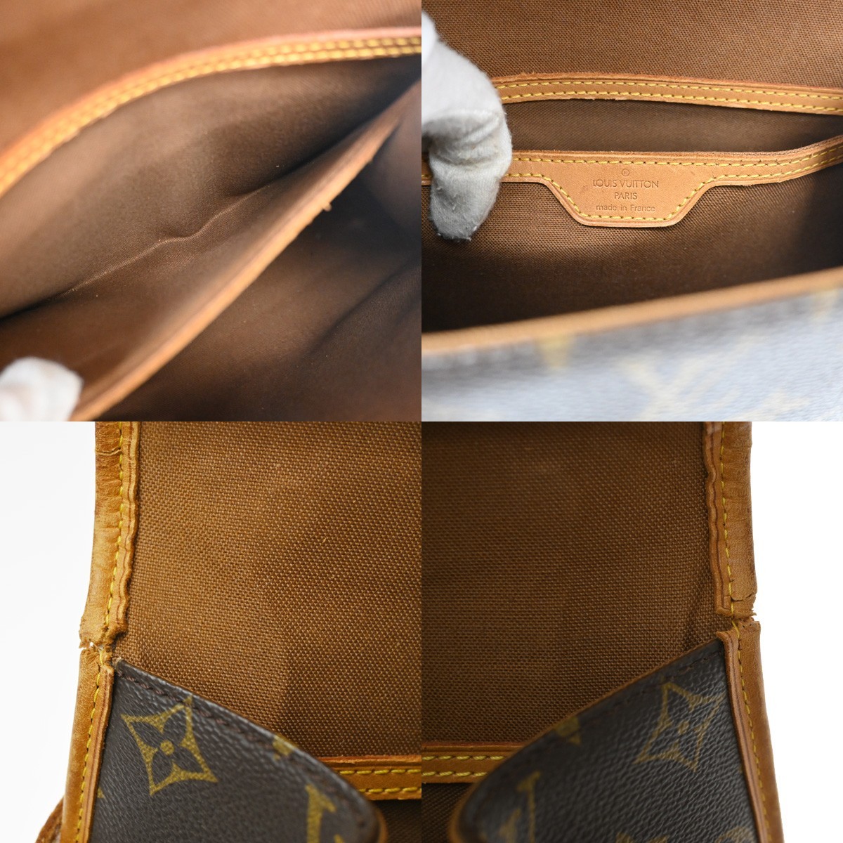 LOUIS VUITTON Bel Air 2Way Shoulder Hand Bag Monogram Leather BN M51122 10KD560