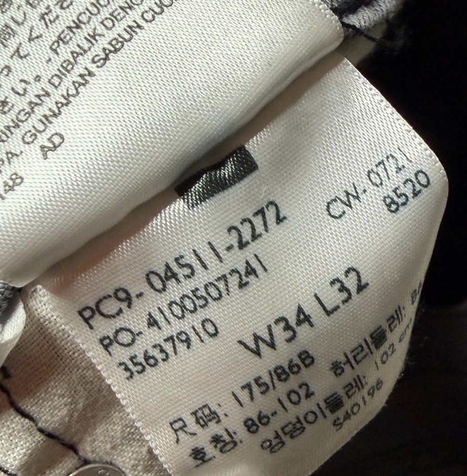 Levi’s 511 Slim Fit Denim Jeans “Gray Black 3D”D04511-2272 | 34 x 31*