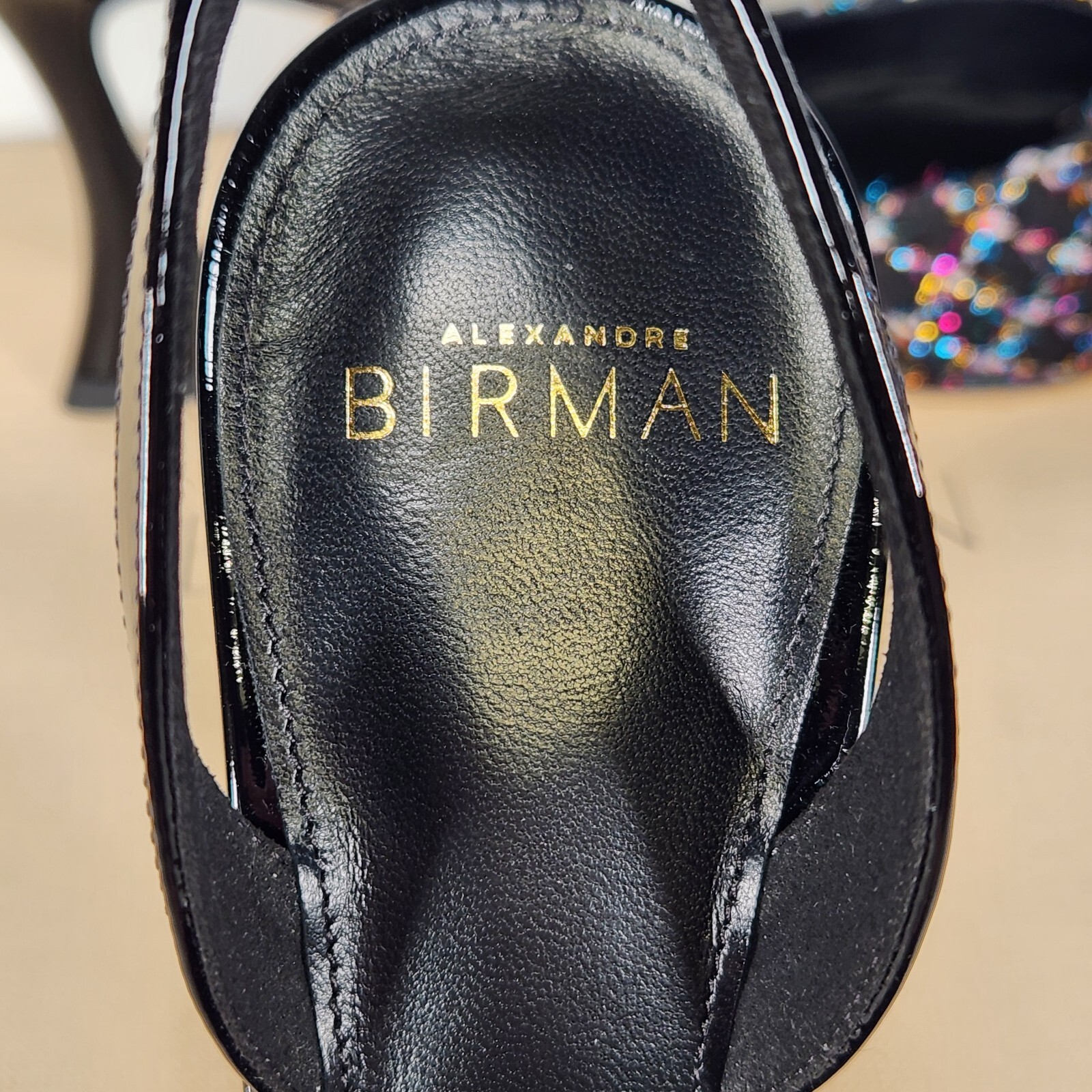 Size 10 (IT 40) – Alexandre Birman Clarita Bell Slingback- Multicolor / Tweed